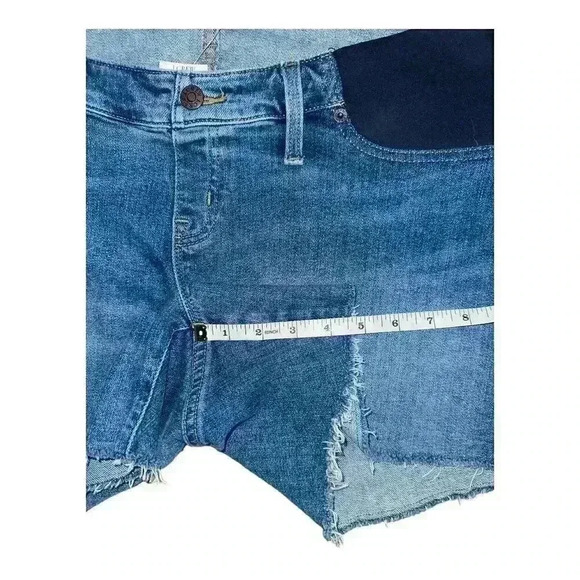 J. Crew Denim Maternity Shorts, Size 32 - Picture 6 of 6